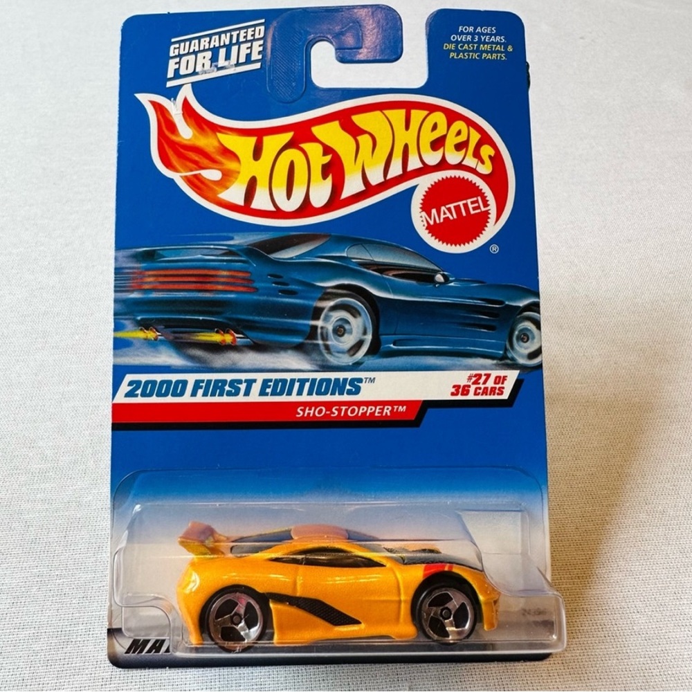 🎀 HOT WHEELS 2000 FIRST EDITION “SHO-STOPPER” DIE CAST CAR 🔥 NEW IN PACKAGE